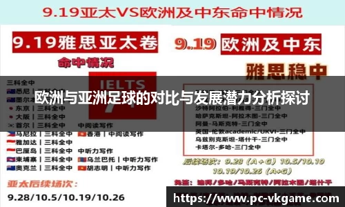 欧洲与亚洲足球的对比与发展潜力分析探讨